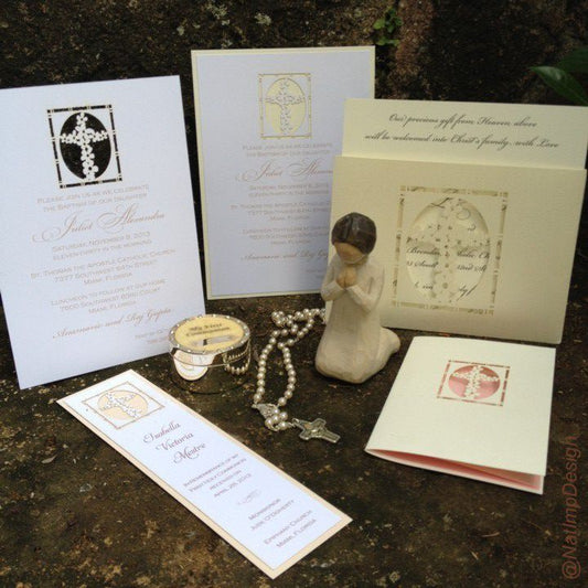 Celebrate Your Child’s Special Day with Custom Communion Invitations and Mementos from Bliss Imprints & Gifts