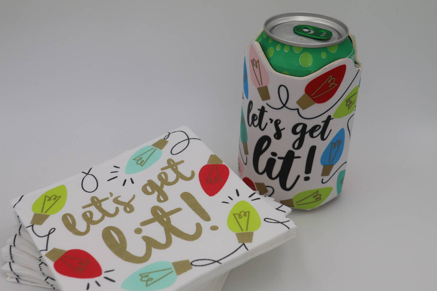 Let's Get Lit Cocktail Napkins - 20ct