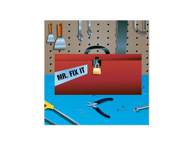 Tool Box Pop-Up Card