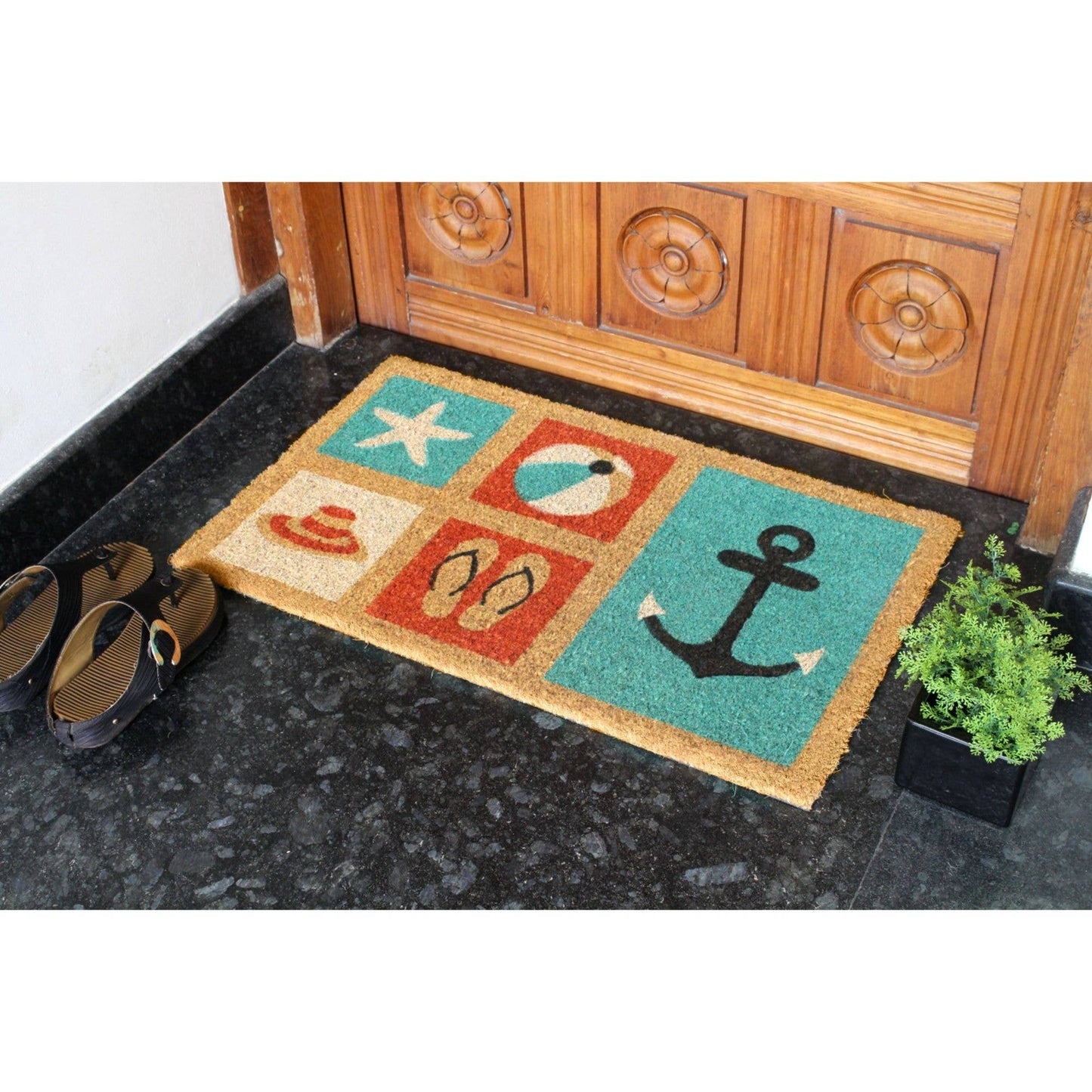 Beach Doormat, 18" x 30"