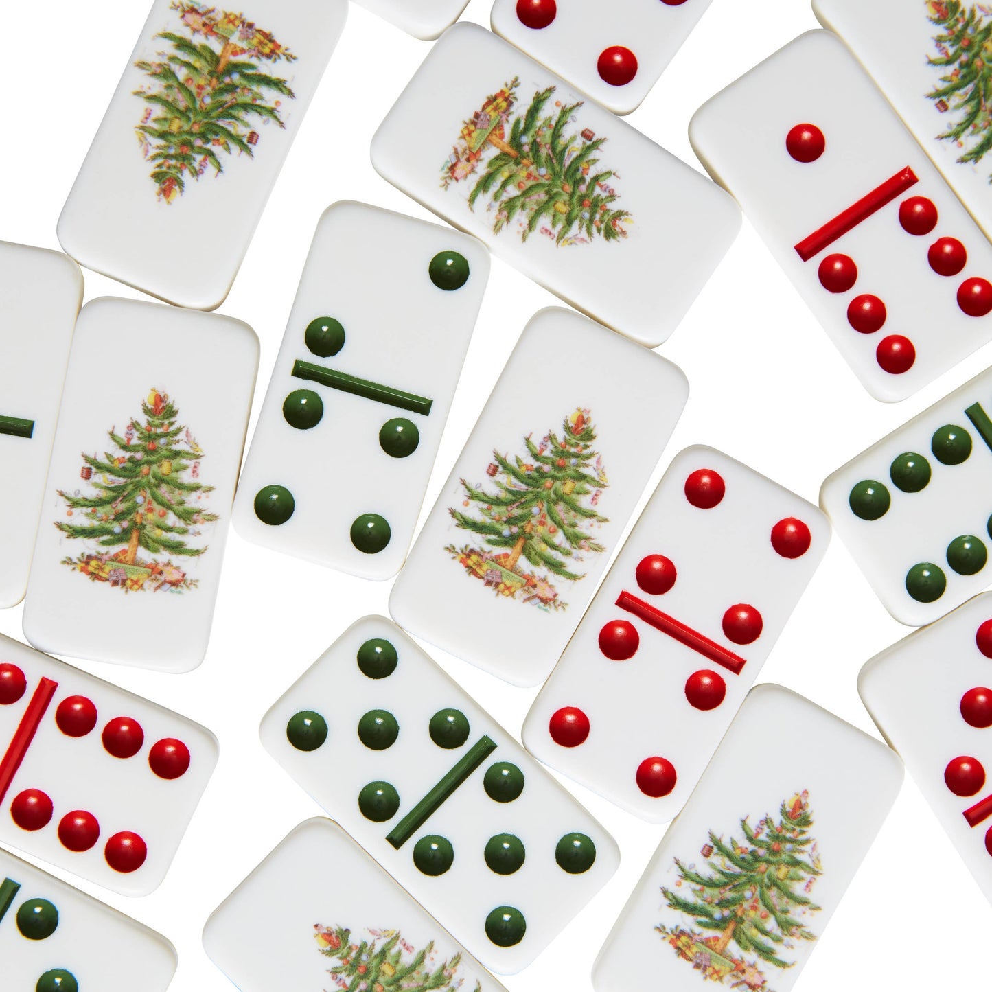 SPODE TREE DOMINOES 28PC SET