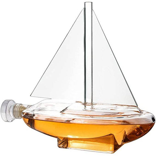 Sailboat Whiskey & Wine Decanter Ship