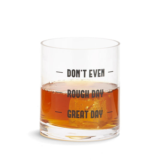 “Don’t Even” Double Old Fashioned Glass
