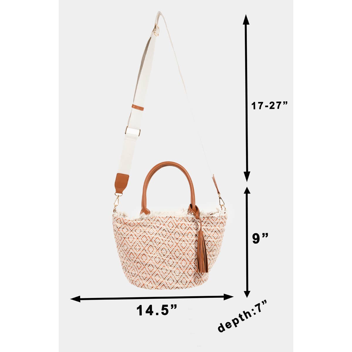 BR Boho Pattern Tote Bag