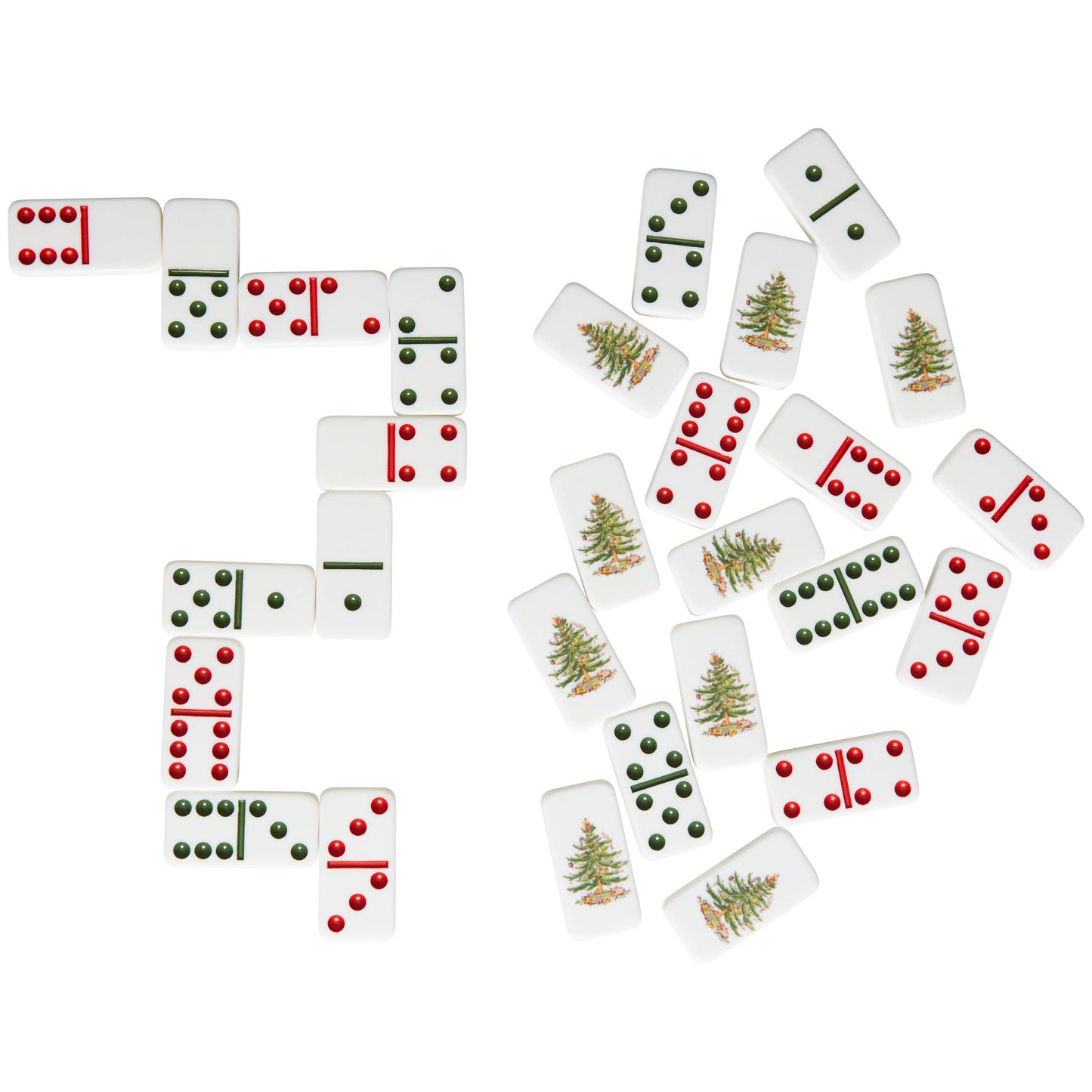 SPODE TREE DOMINOES 28PC SET