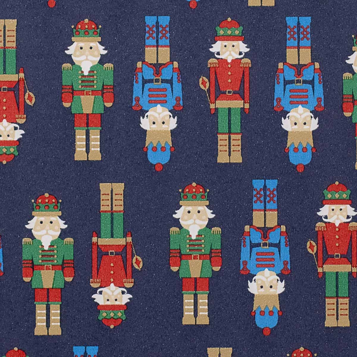 Nutcracker March Paper Gift Wrap Navy/Multi 30x120
