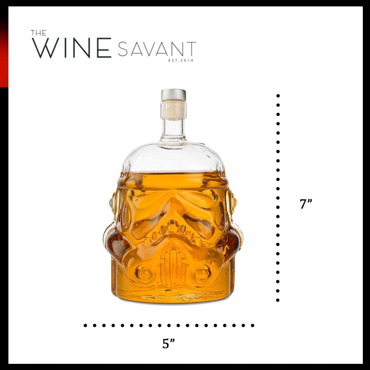 Stormtrooper Bottle Decanter, Star Wars Storm trooper