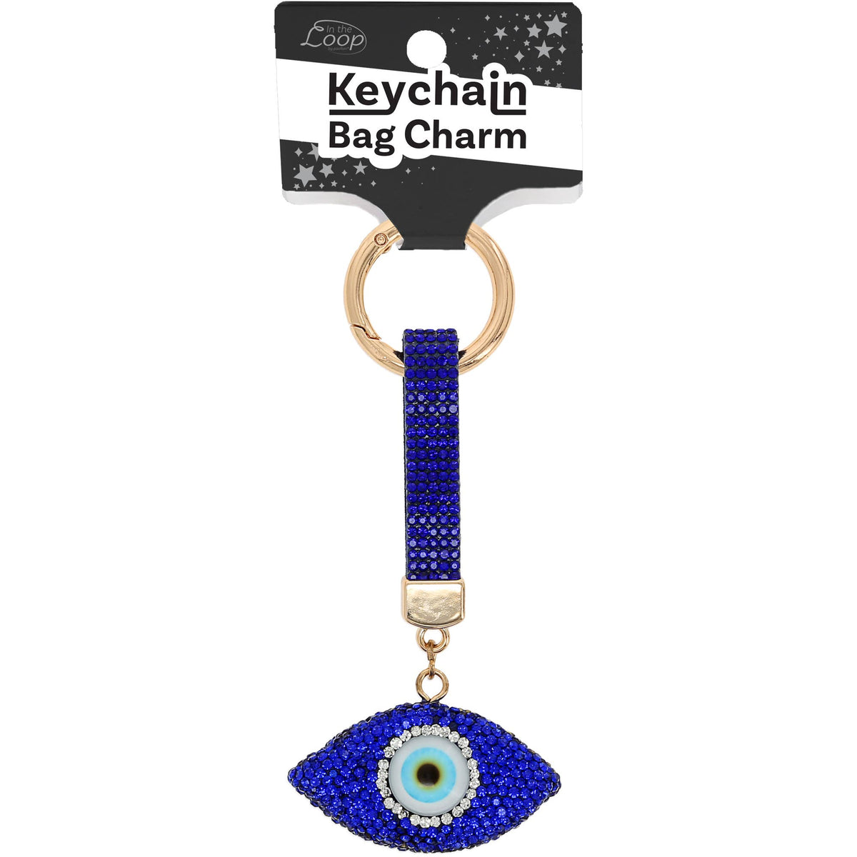 Evil Eye - Gemmed Keychain