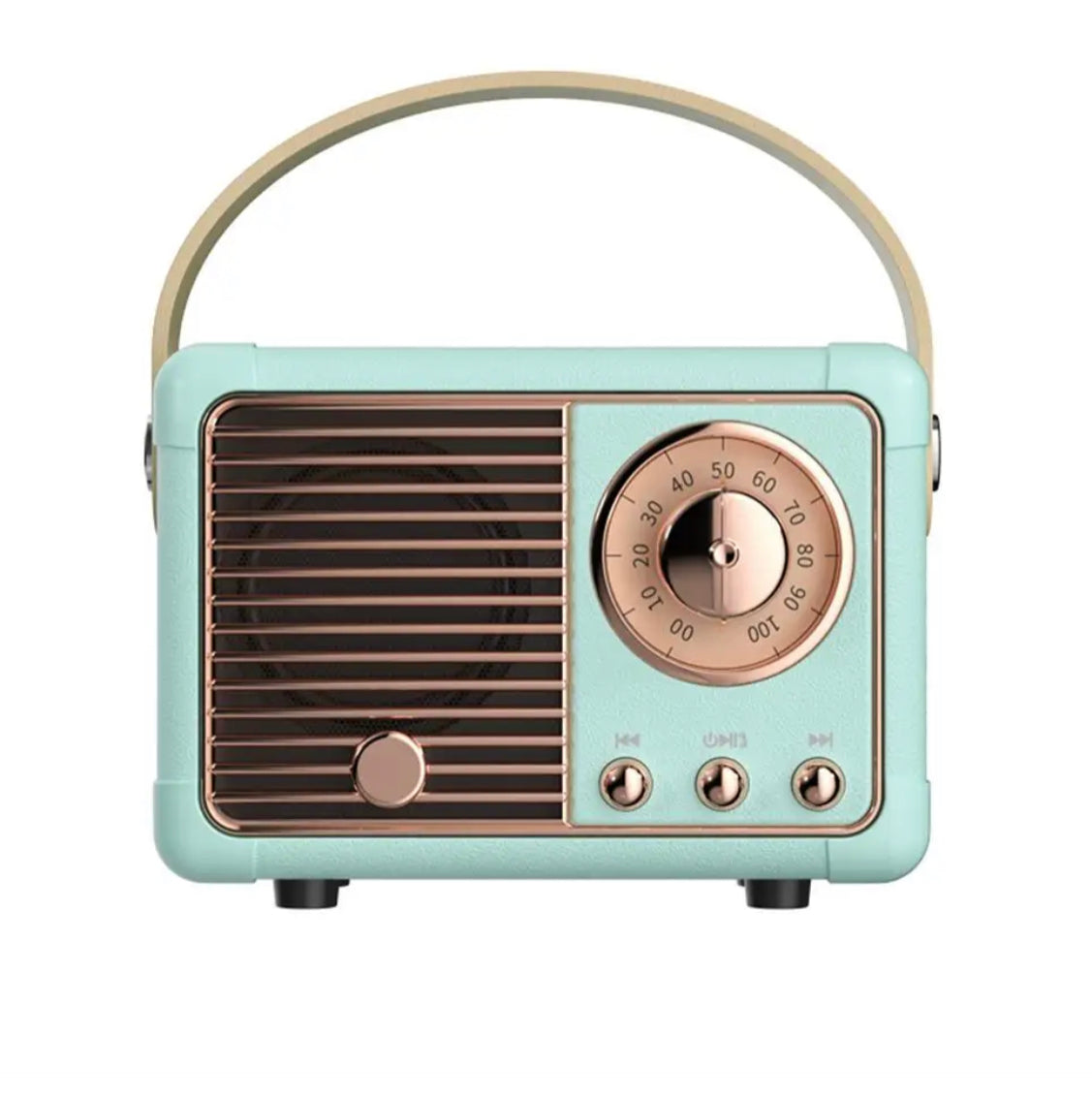 RETRO SPEAKER - BLUE-BLUE