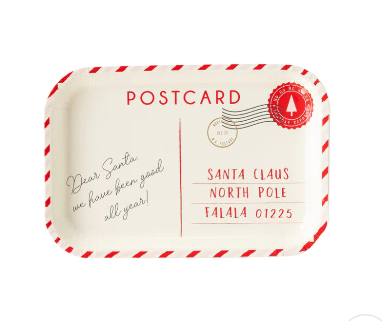 10" Postcard Plate-S/8