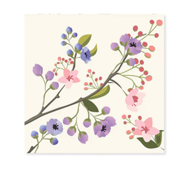 Perched Birds MINI Pop-Up Card