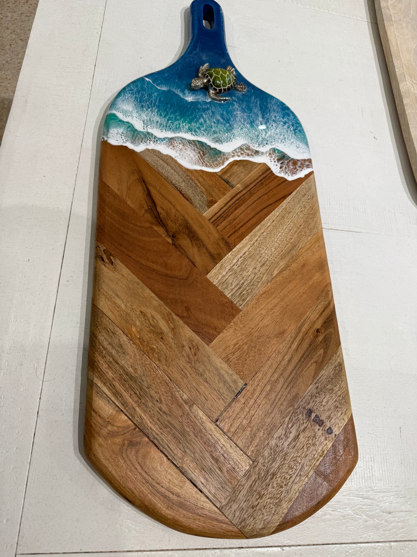 Green Turtle Board 28x10 Paddle Board