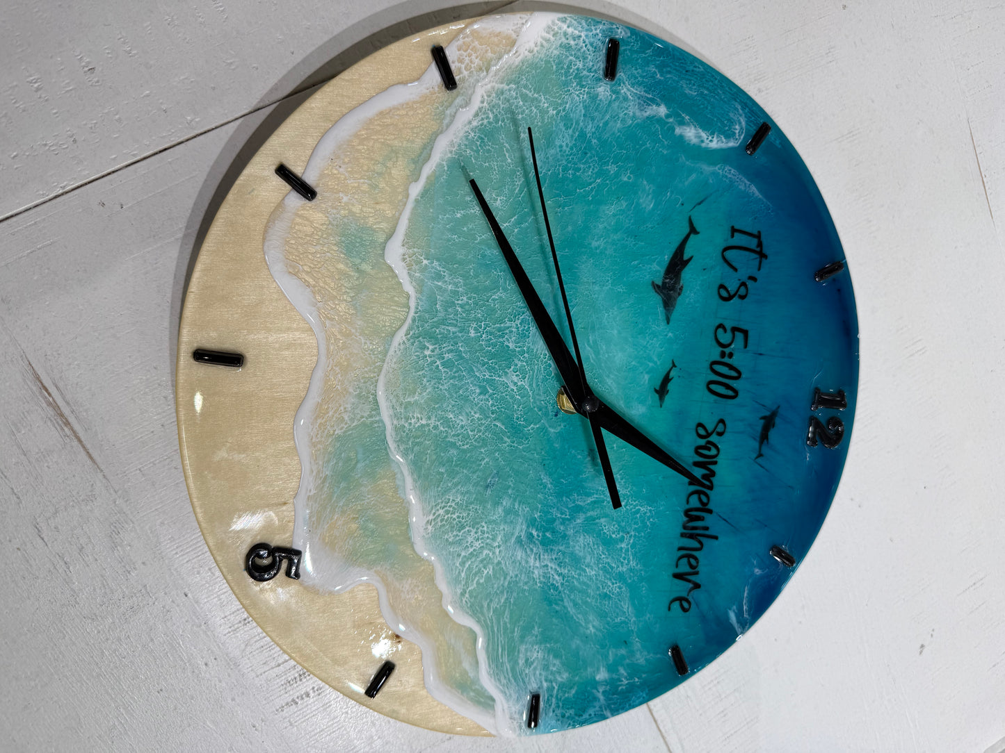 5 O'clock Somewhere 12" Clock