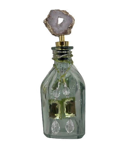 Jewel Match Bottles With Agate Stopper