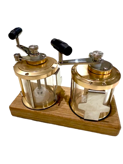 Fishing Reel Salt & Pepper Grinder Set