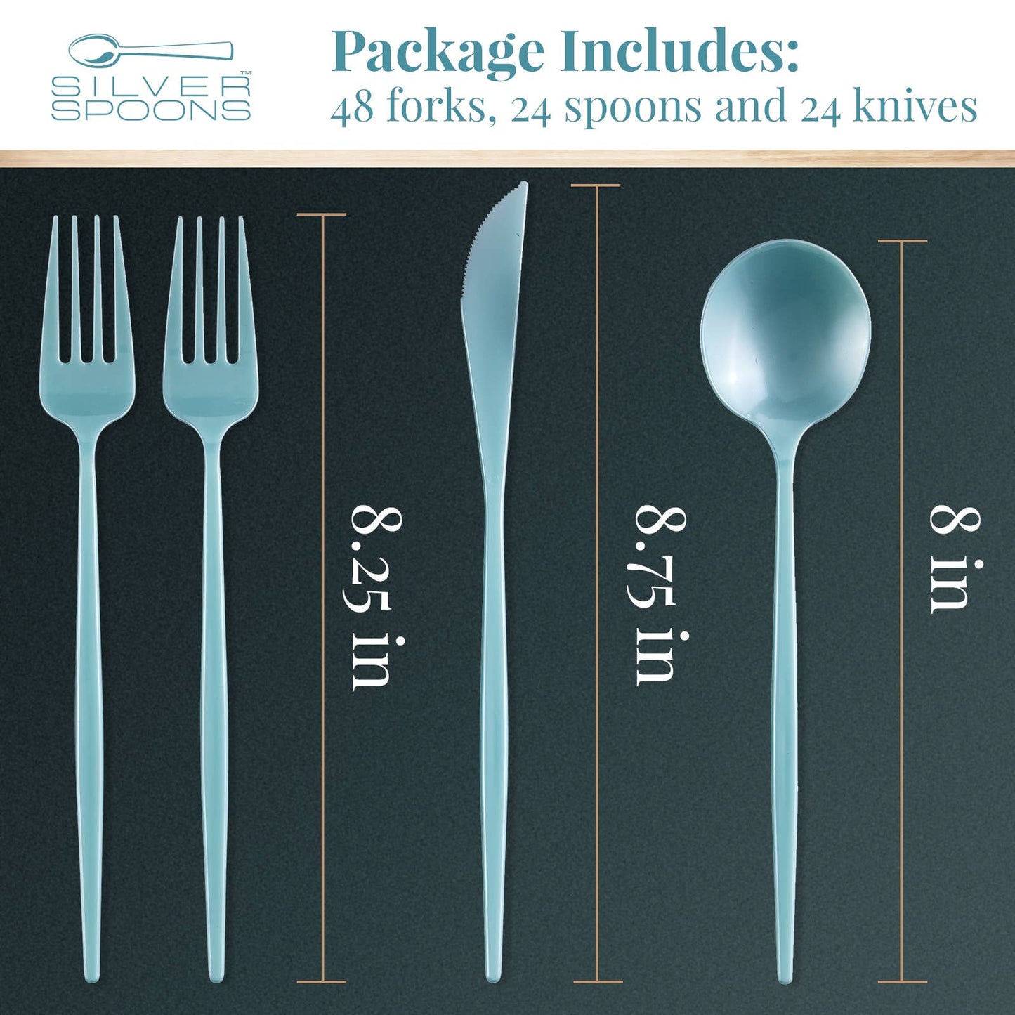Mint Flatware Set (96 Pc)