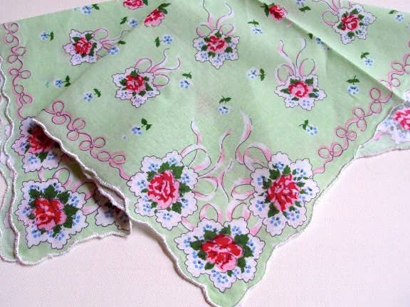 The Book Keepsake Hanky Card