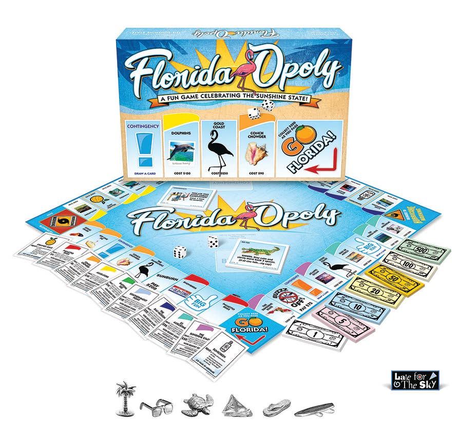 Florida-Opoly (state) Board Game