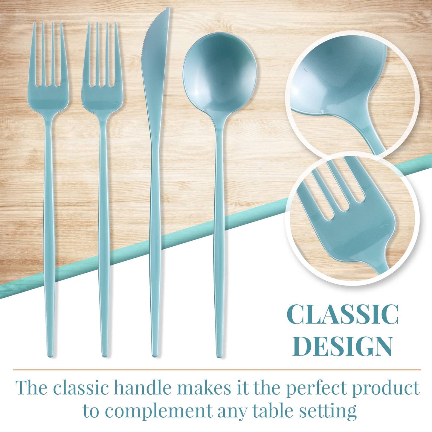 Mint Flatware Set (96 Pc)