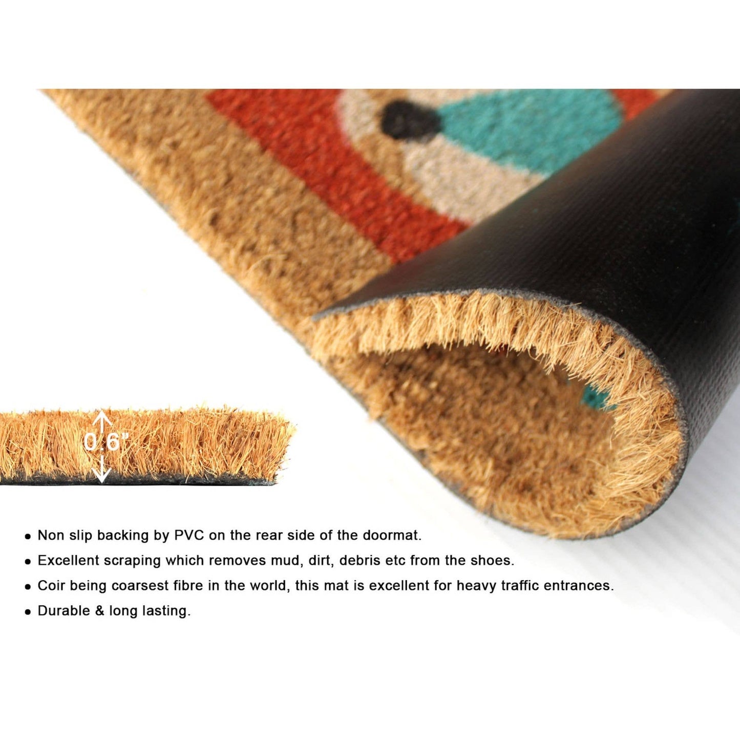 Beach Doormat, 18" x 30"