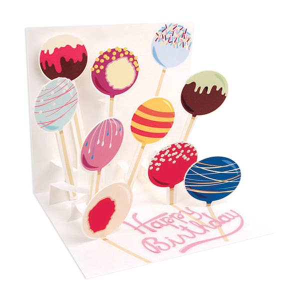 Cake Pops Pop-Up Card