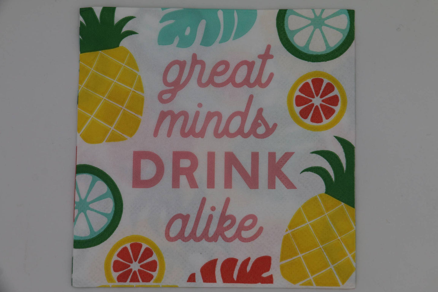 Great Minds Drink Alike Cocktail Napkins - 20ct