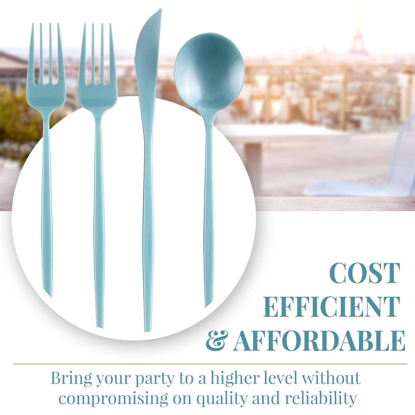 Mint Flatware Set (96 Pc)