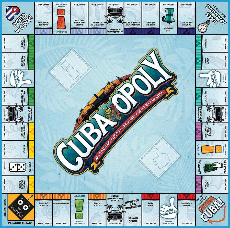 Cuba-Opoly Board Game