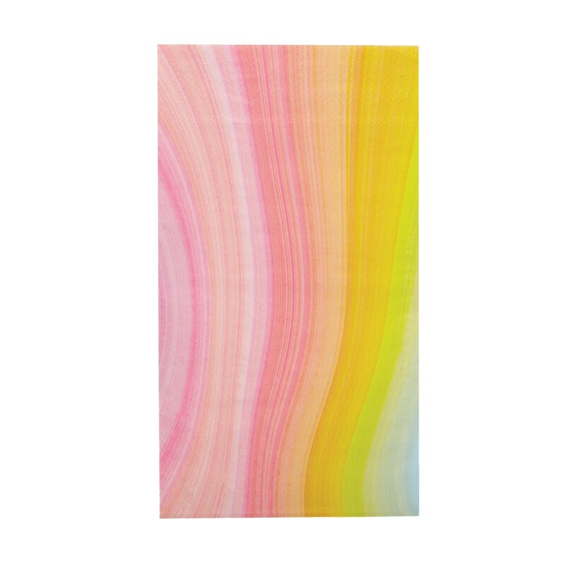 Guest Napkin-Rainbow Swirl-S/16 : GUEST