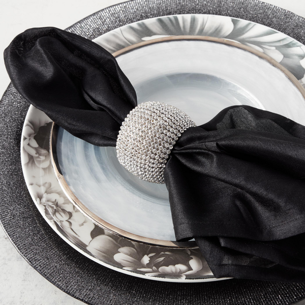 Beaded Napkin Ring - Set of 4