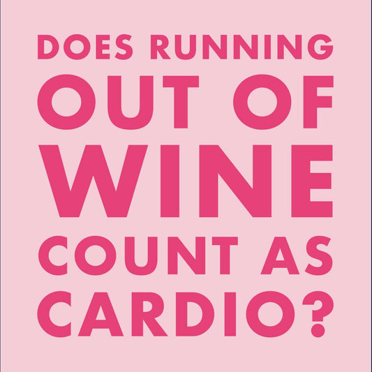 Count as Cardio | Funny Cocktail Napkins - 20ct