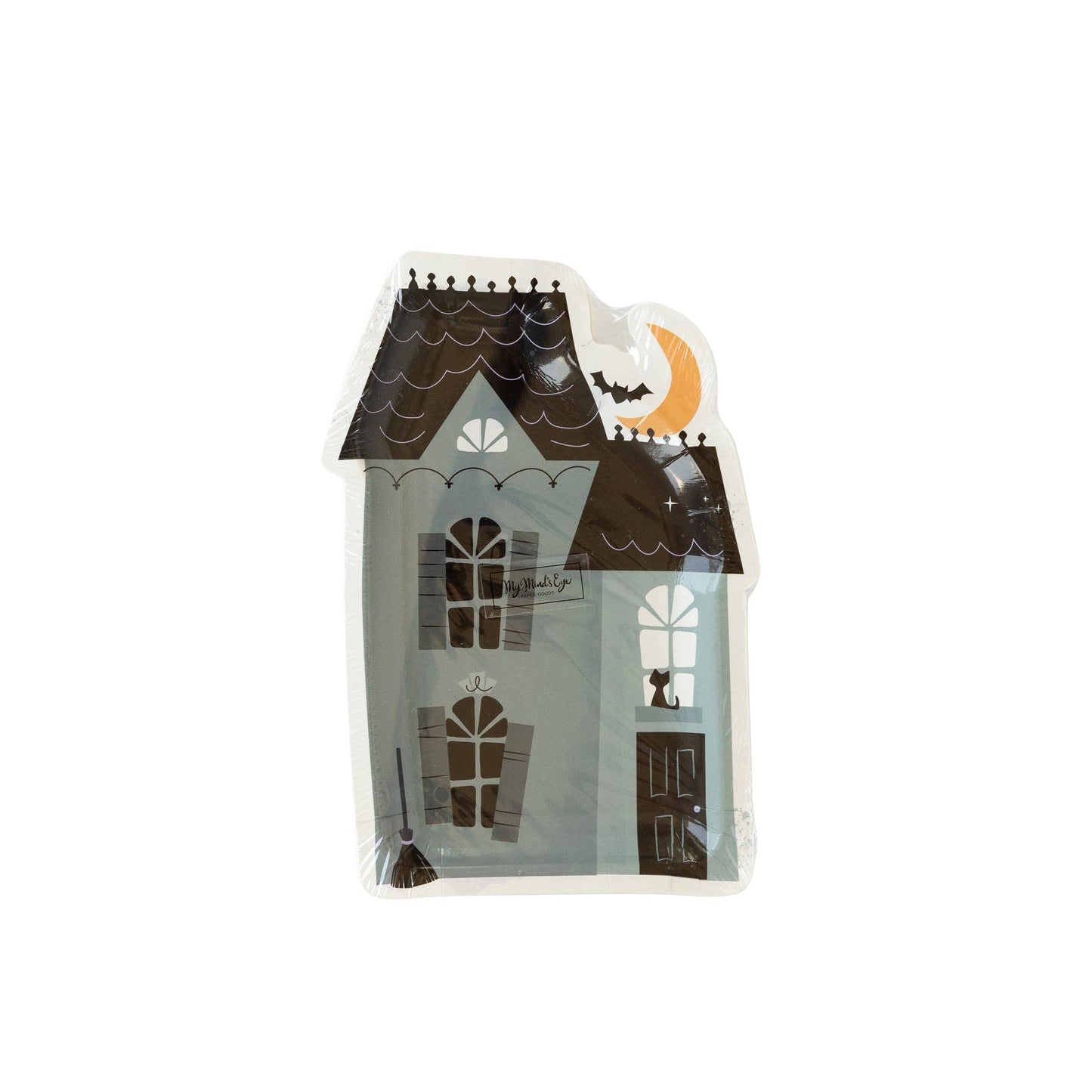 WHH943 - Witching Hour Haunted House Shaped Plate