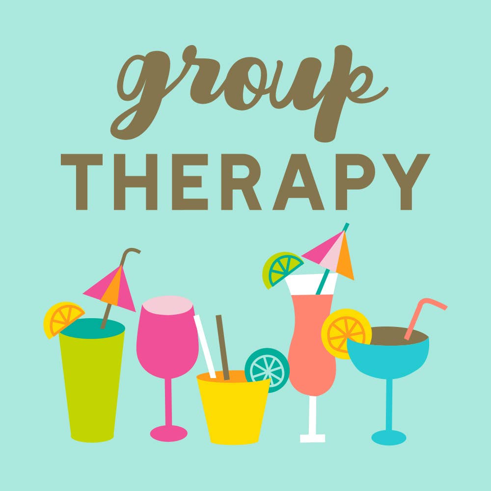 Group Therapy Cocktail Napkins - 20ct