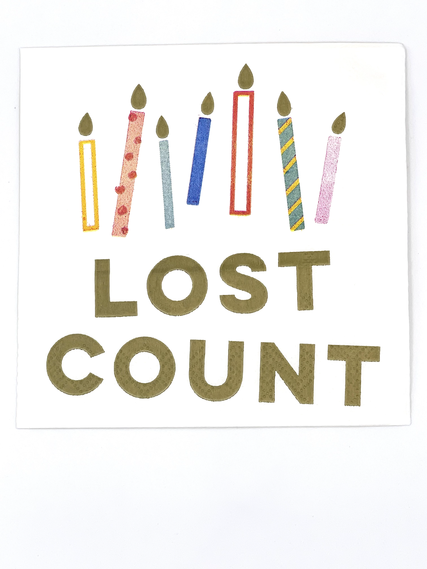 Lost Count Cocktail Napkins - 20ct