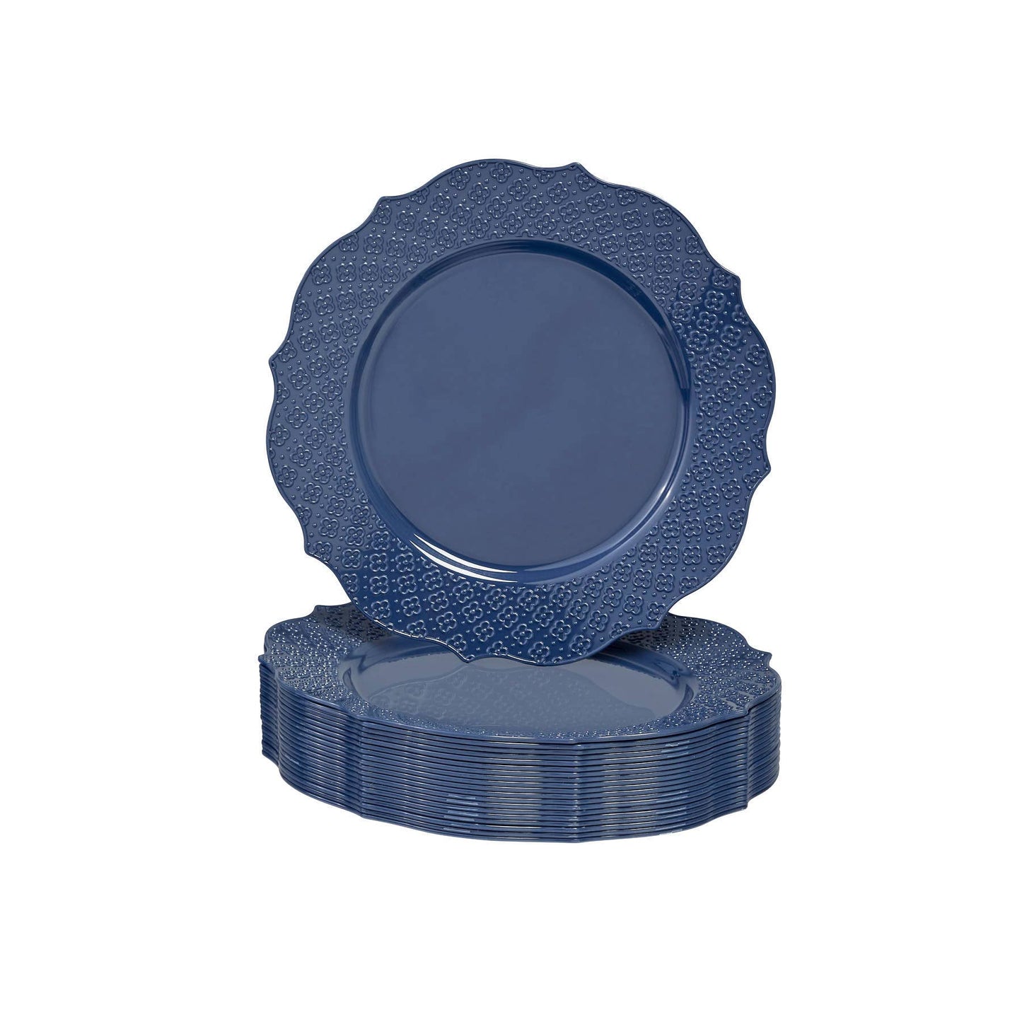 Blue Plates: Salad Plates
