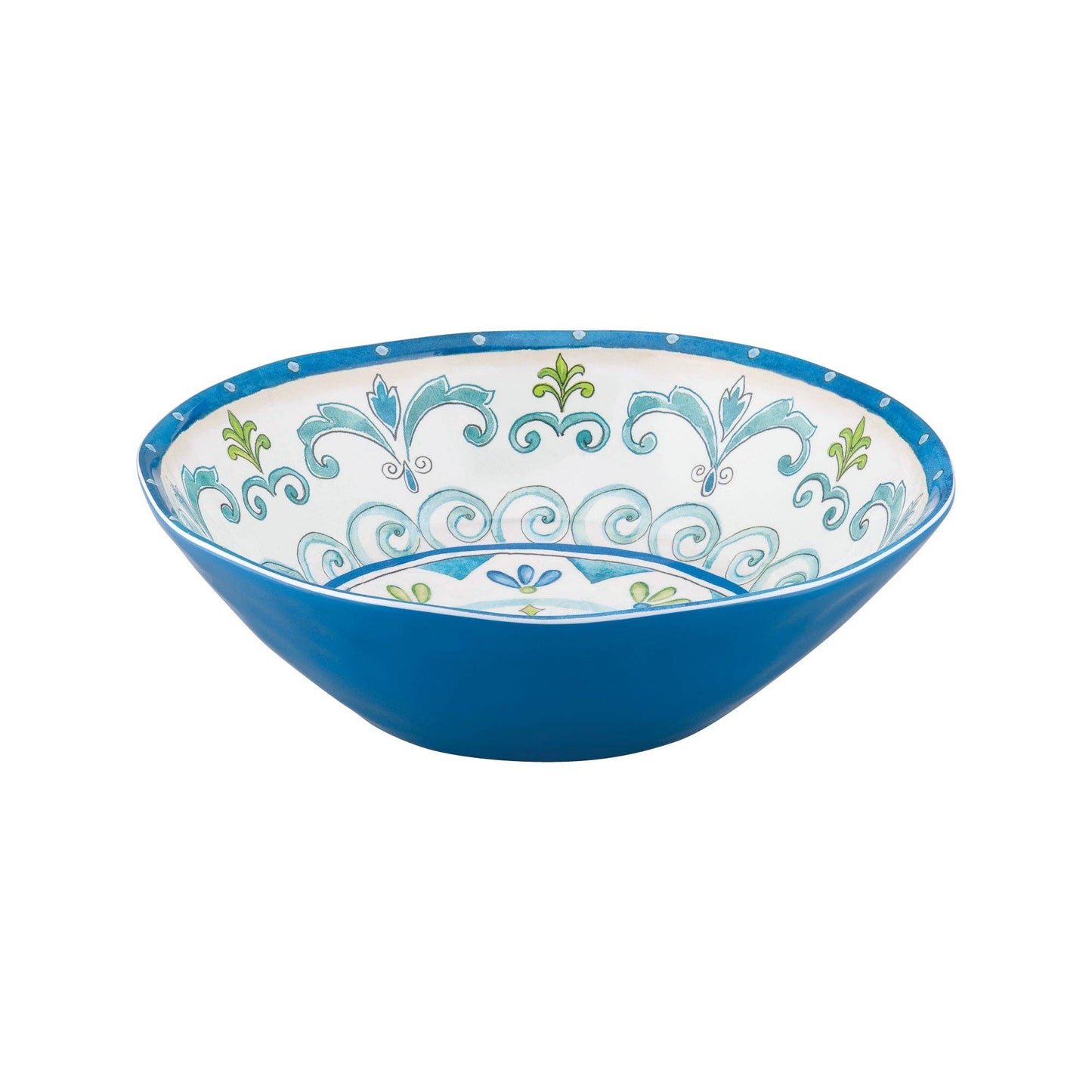 Jewel Medallion 8" Melamine Bowl