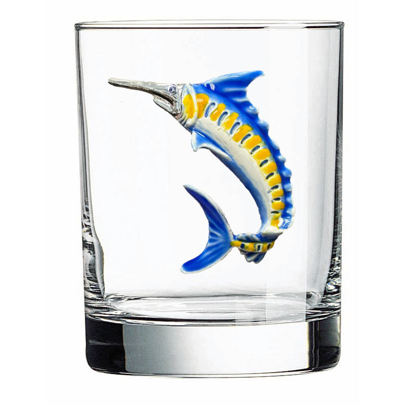 Marlin Jeweled Double Old Fashioned