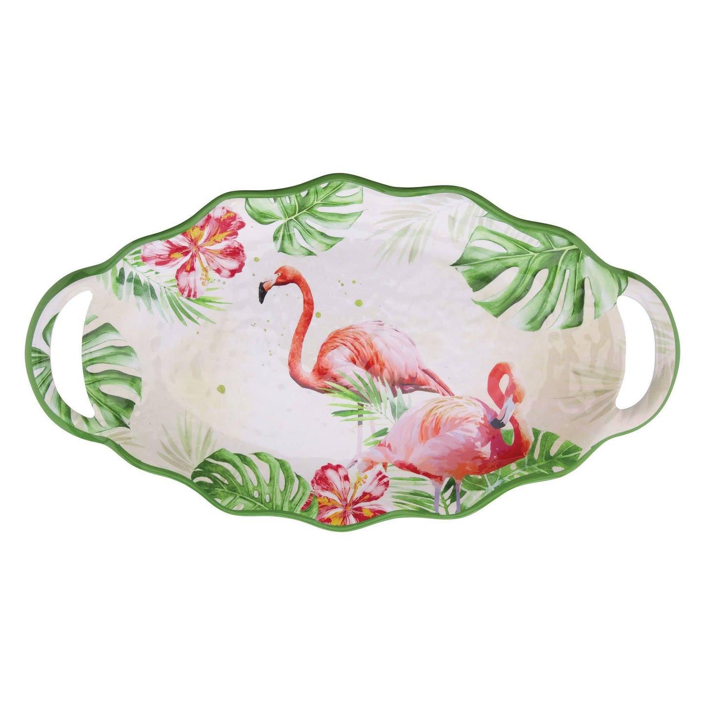 Flamingo Melamine 19 3/4" Platter