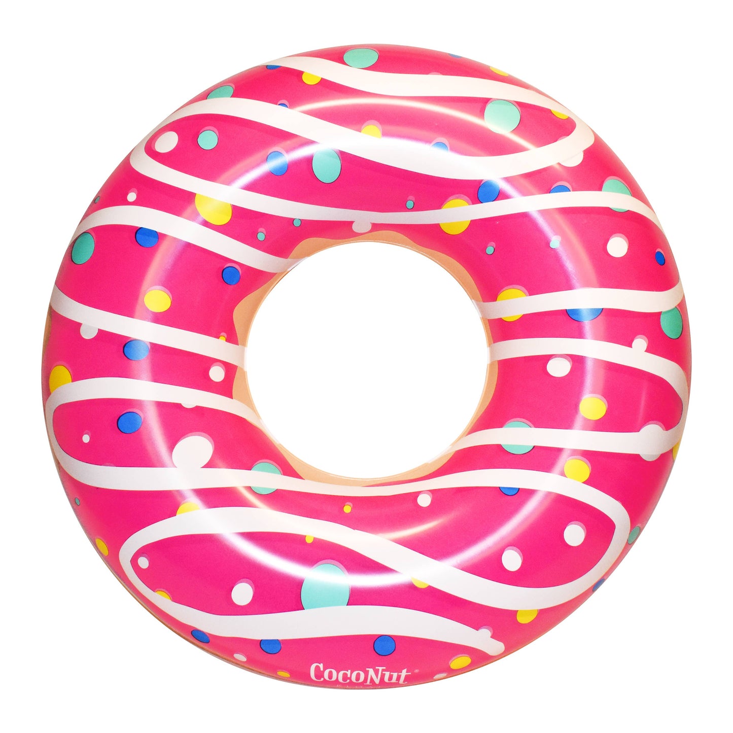 Sprinkled & Glazed Donut Pool Float