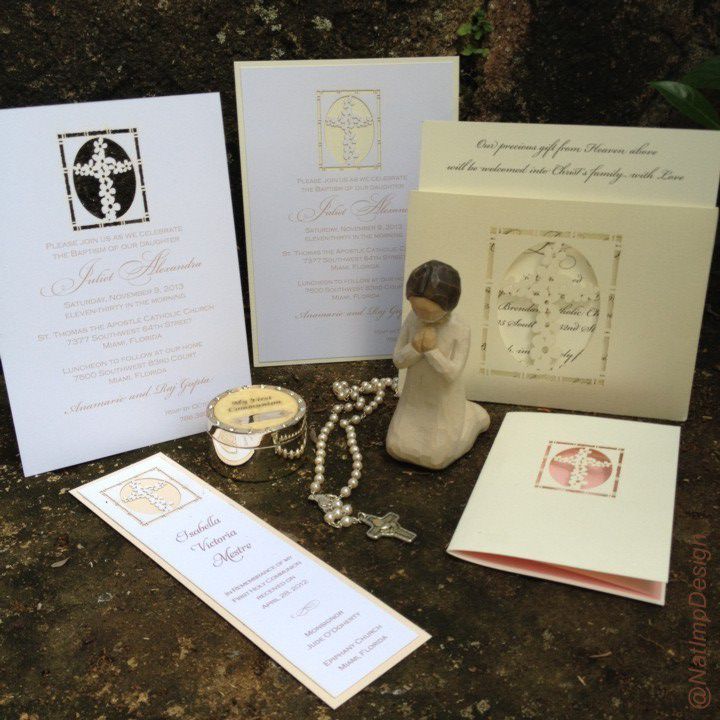 Celebrate Your Child’s Special Day with Custom Communion Invitations and Mementos from Bliss Imprints & Gifts