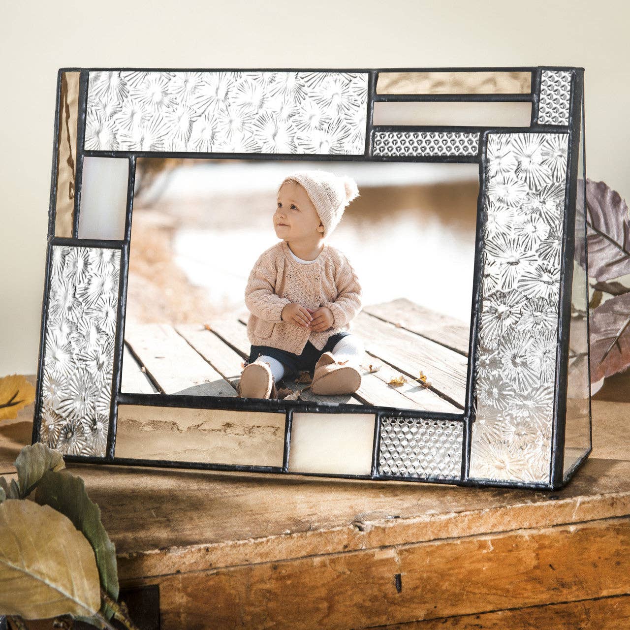 Vintage Glass Frame 4x6