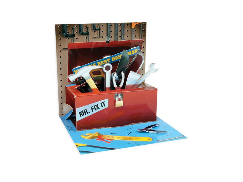 Tool Box Pop-Up Card
