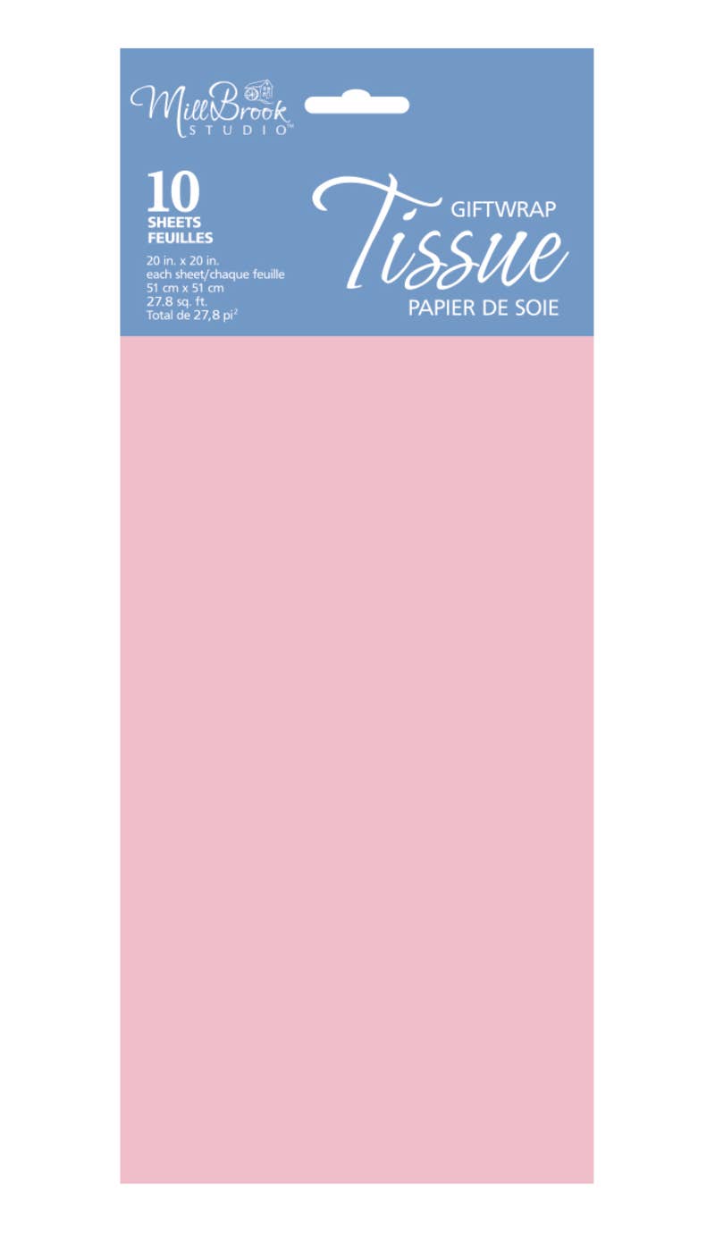 Light Pink 10-Sheet Tissue (12pcs) 93004