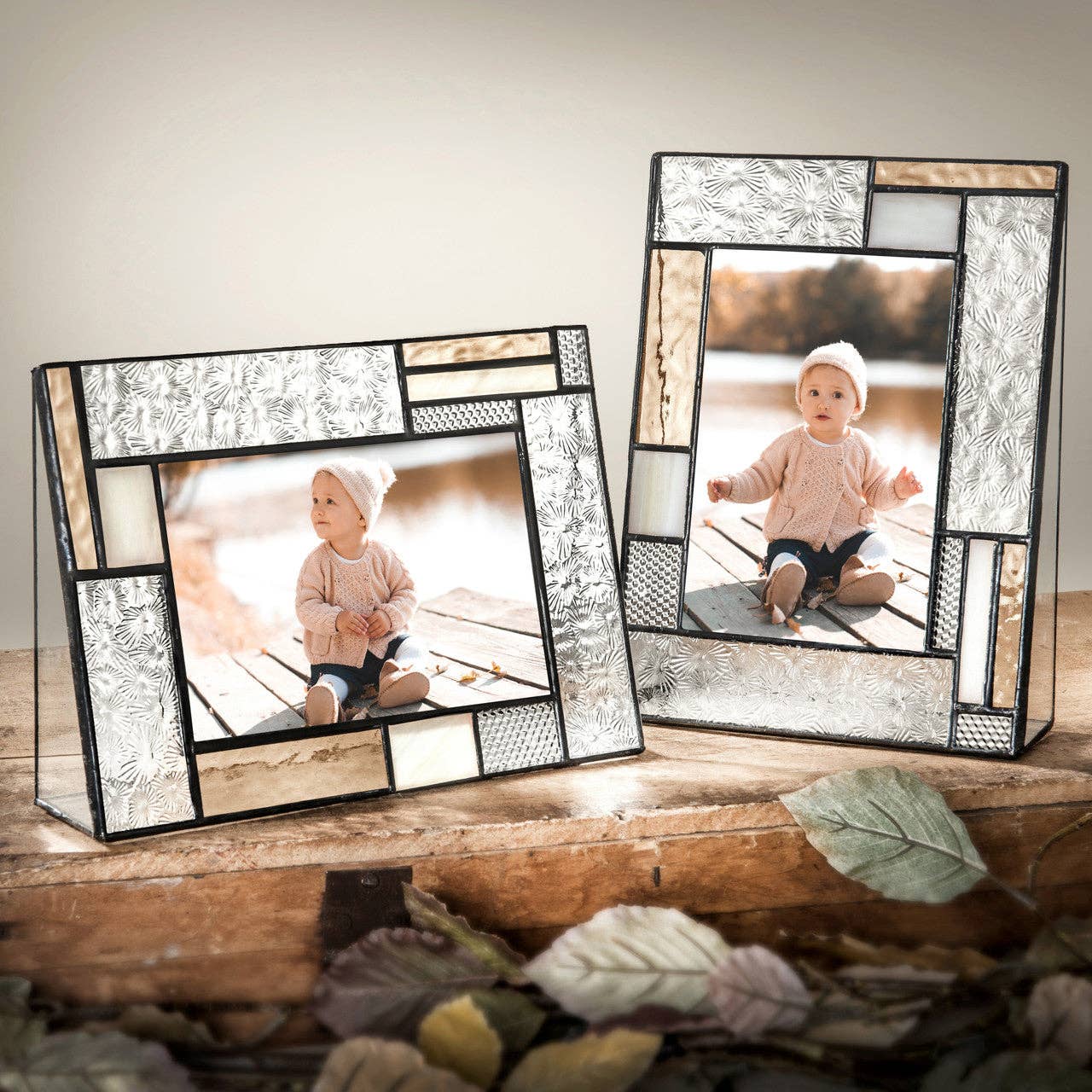 Vintage Glass Frame 4x6