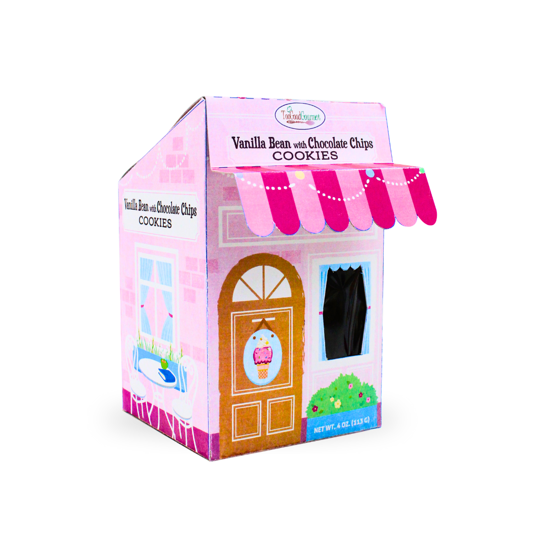 Ice Cream Shop Cookies – Vanilla Bean and Cookies & Cream: Assortment - 6 of each