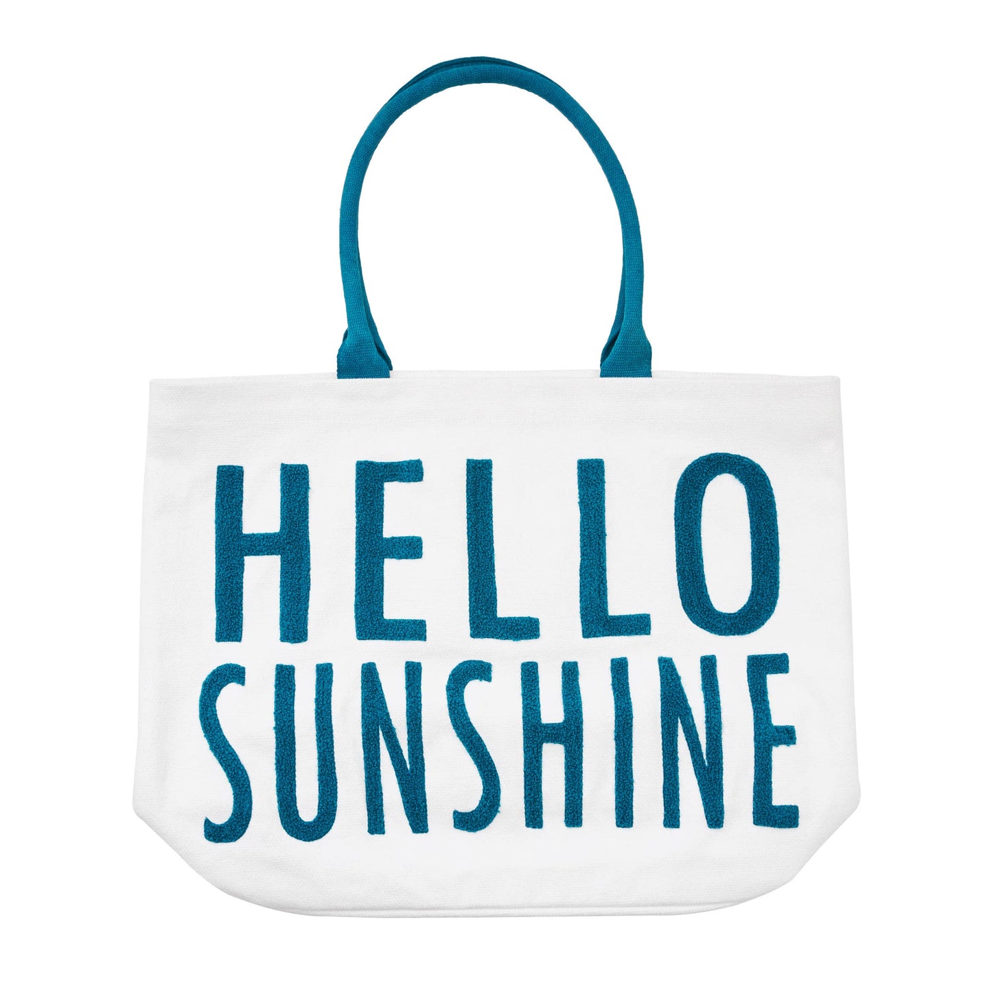 Hello Sunshine Large Beach Tote Bag