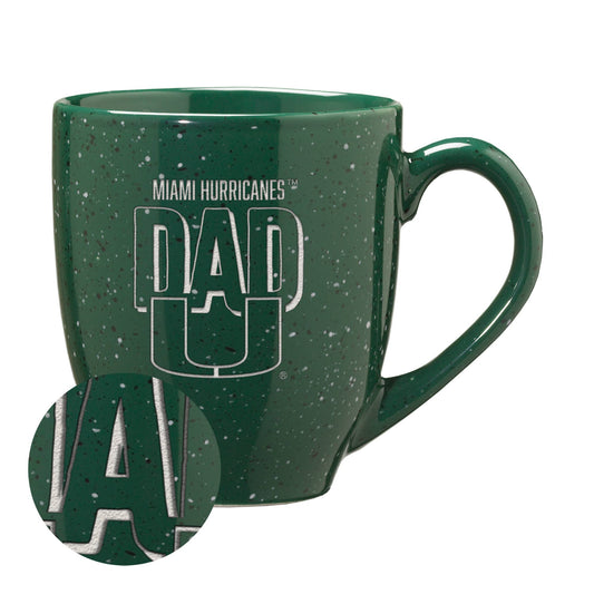 The U Dad 16 oz Team Color Engraved  Mug