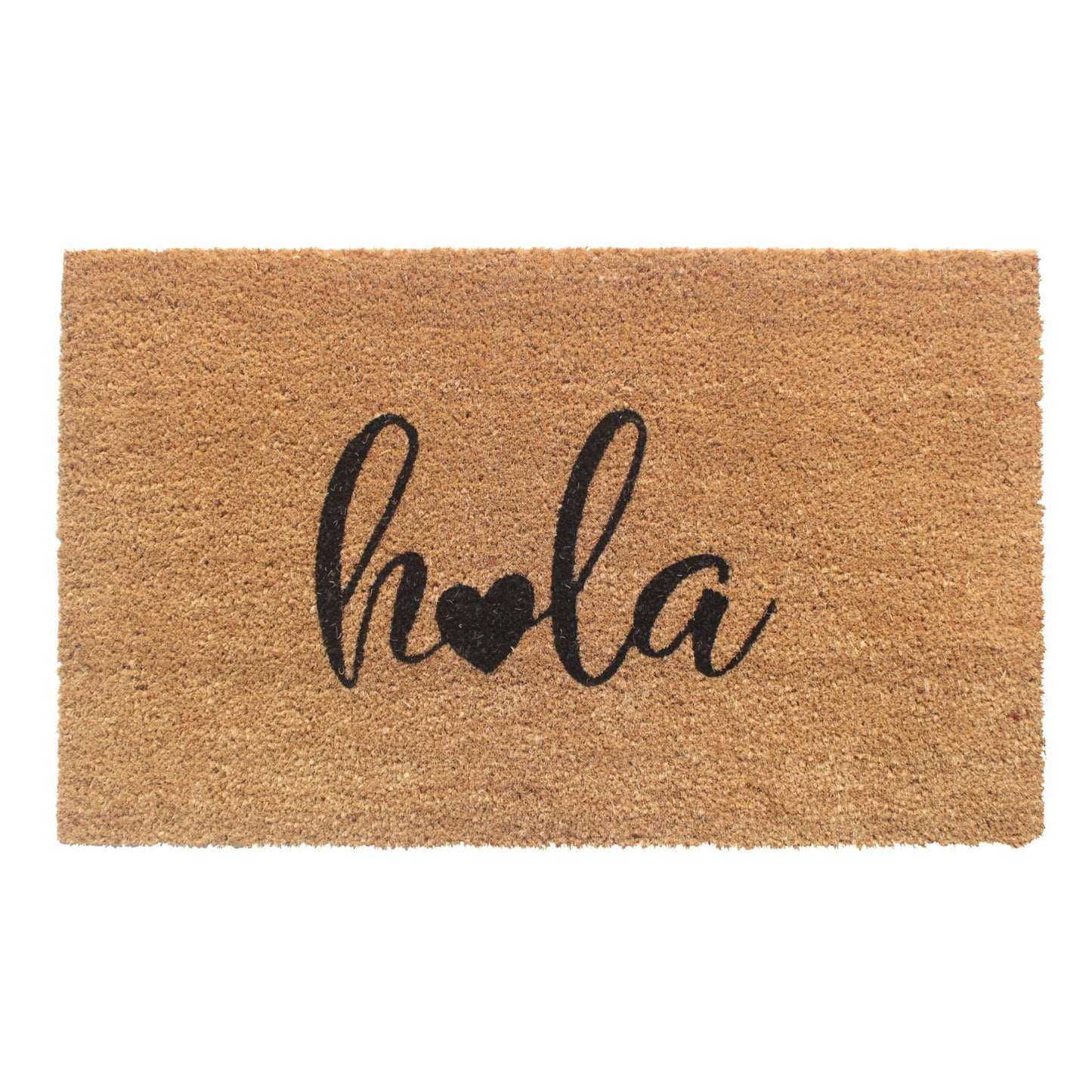 Hola Heart Doormat: 18"x30"