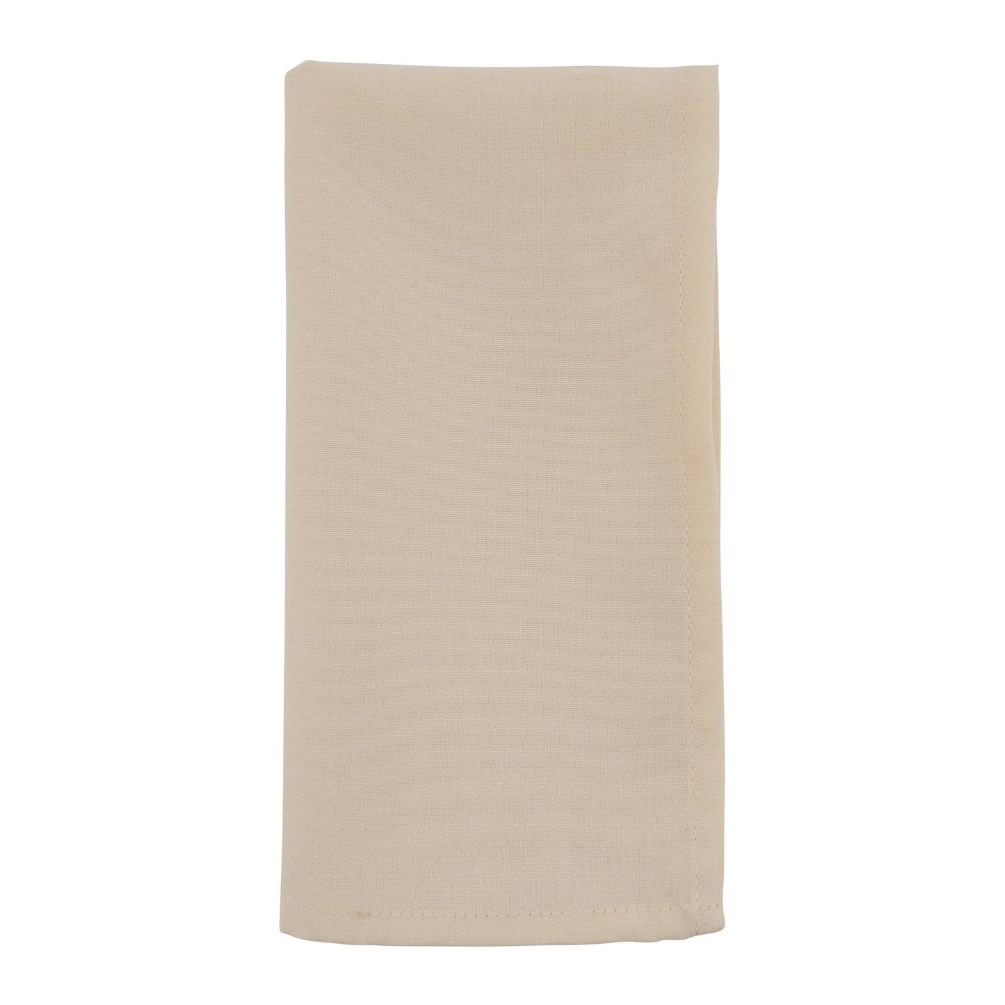 Poly Everyday Dinner Napkin: Ivory / 20"