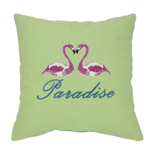 Paradise Flamingo 14" Pillow